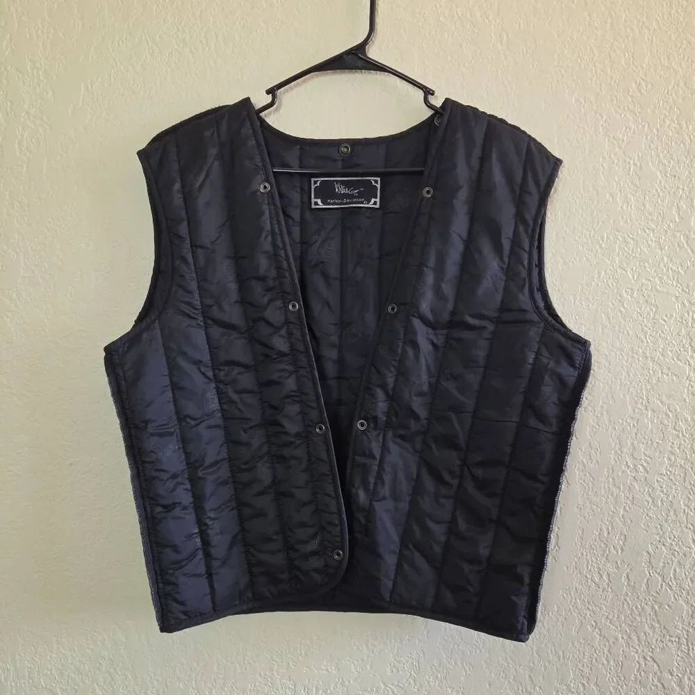 Harley-Davidson Willie G Snap In Quilted Vest Liner